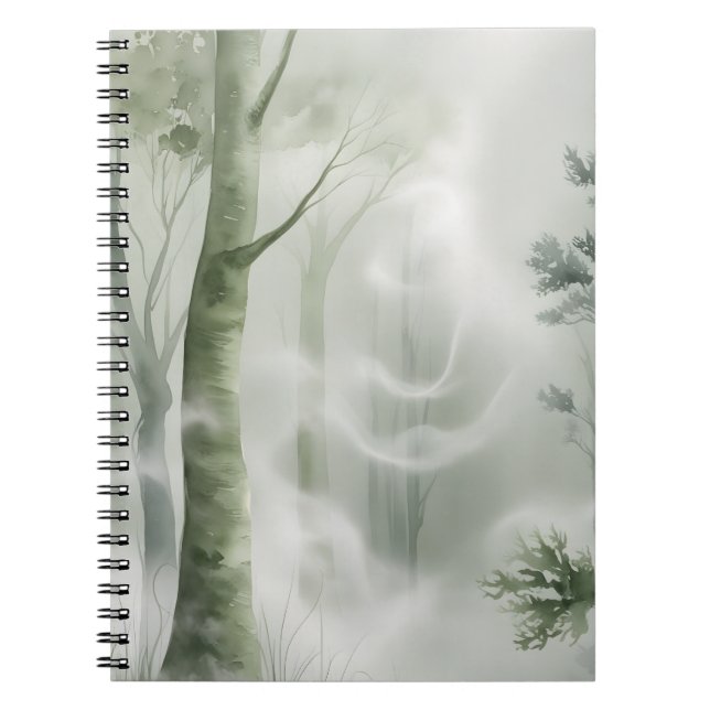 Carnet Spiral du Journal Forestier - Ligne Réglée (Devant)
