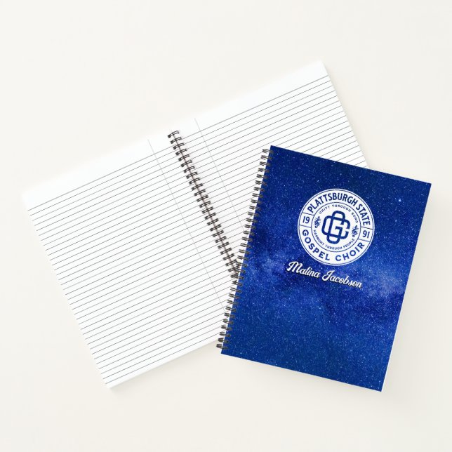 Carnet Spiral du logo PCGC personnalisable (Intérieur)
