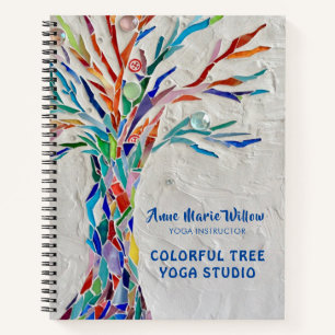 Carnet spiral du studio de Yoga