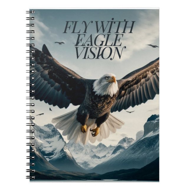 Carnet Spiral Eagle Vision (Devant)
