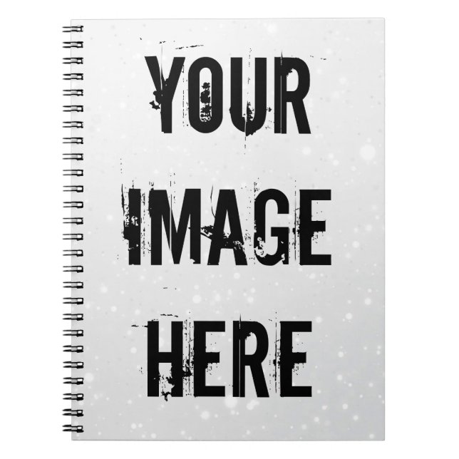 Carnet Spiral entièrement personnalisable (Devant)