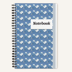 Carnet Spiral Feuille Blanche Art moderne