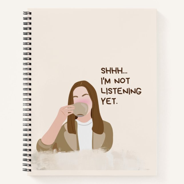 Carnet Spiral Fille Rose - Joli et Jouant (Devant)