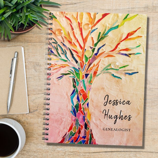 Carnet spiral généalogiste (Créateur téléchargé)