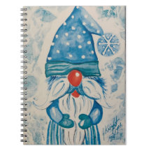 Carnet Spiral Gnome Frosté