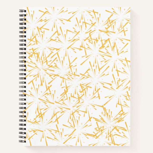 Carnet Spiral Golden Sparks (Devant)