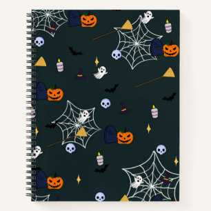 Carnet Spiral Halloween amusant