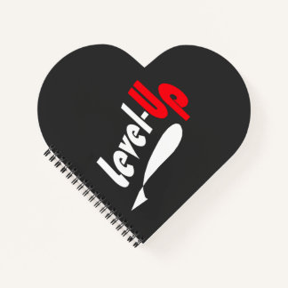 Carnet Spiral heart notebook