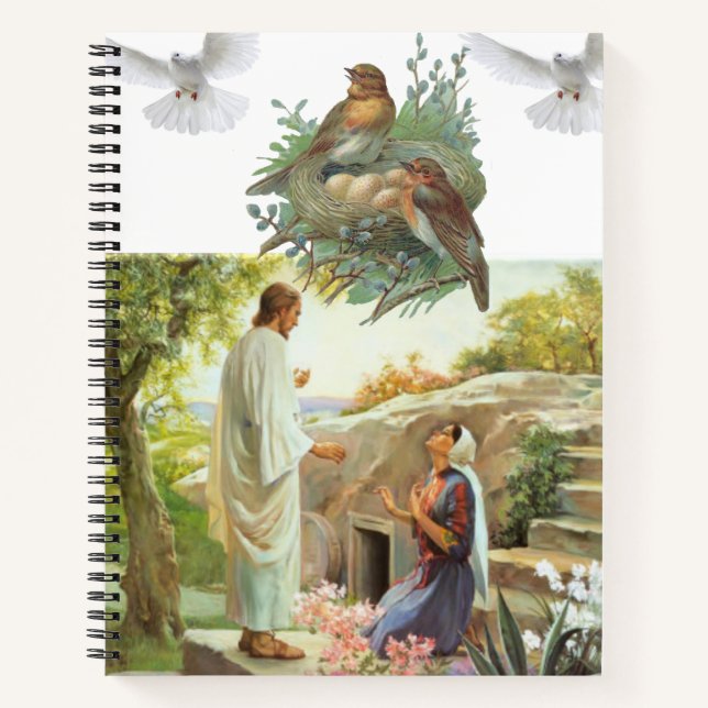 Carnet Spiral Jésus Christ (Devant)