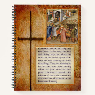 Carnet Spiral Jésus Christ