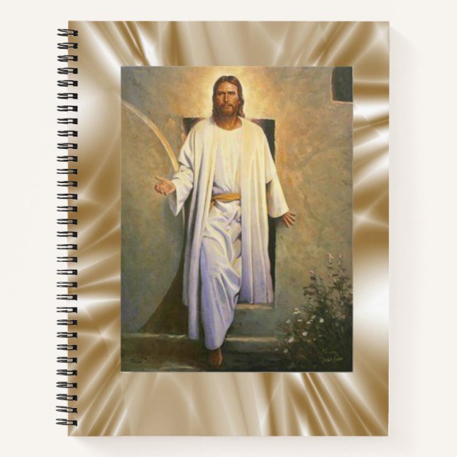 Carnet Spiral Jésus Christ (Devant)