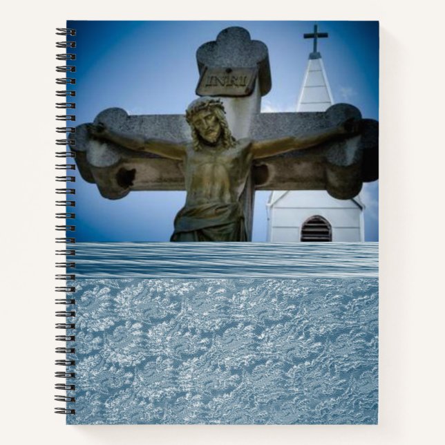 Carnet Spiral Jésus Christ (Devant)