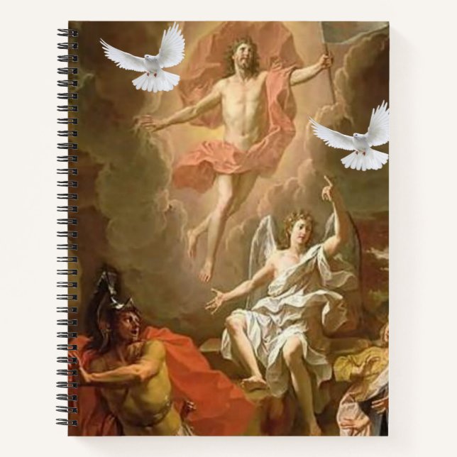 Carnet Spiral Jésus Christ (Devant)