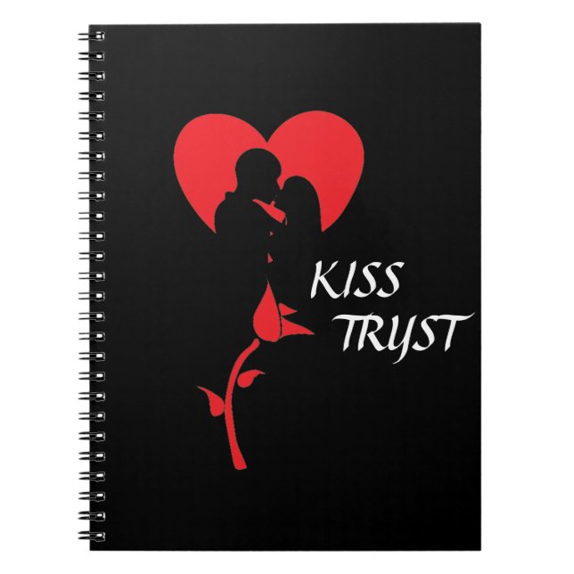 Carnet SPIRAL KISS TRYST (Devant)