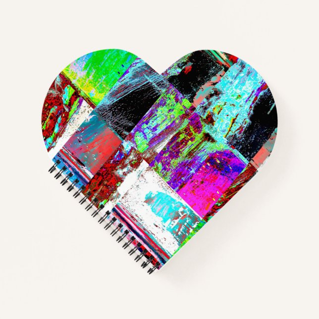 Carnet Spiral Notebook – Abstract Grid (Devant)