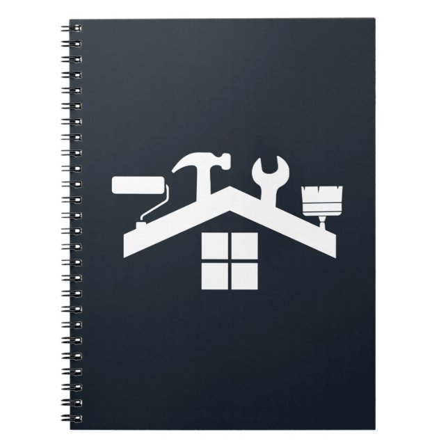 Carnet spiral notebook craftsman 80 pages lined (Devant)