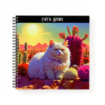 Spiral Notebook for Cat Lovers