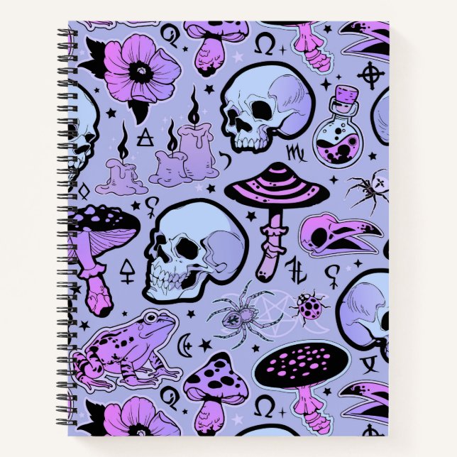 Carnet Spiral Notebook Witchcraft (Devant)