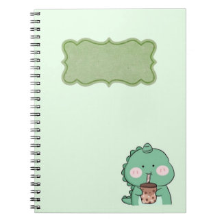 Carnet Spiral Notebook with dinosaur for kids