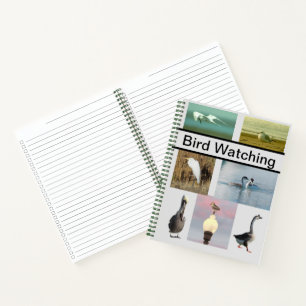 Carnet Spiral - Observation d'oiseaux