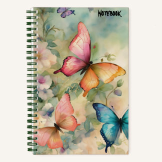 Carnet spiral papillon Dreams