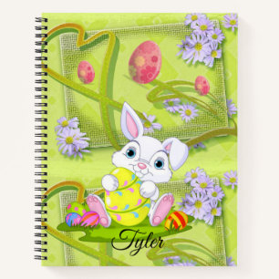 Carnet Spiral Pâques