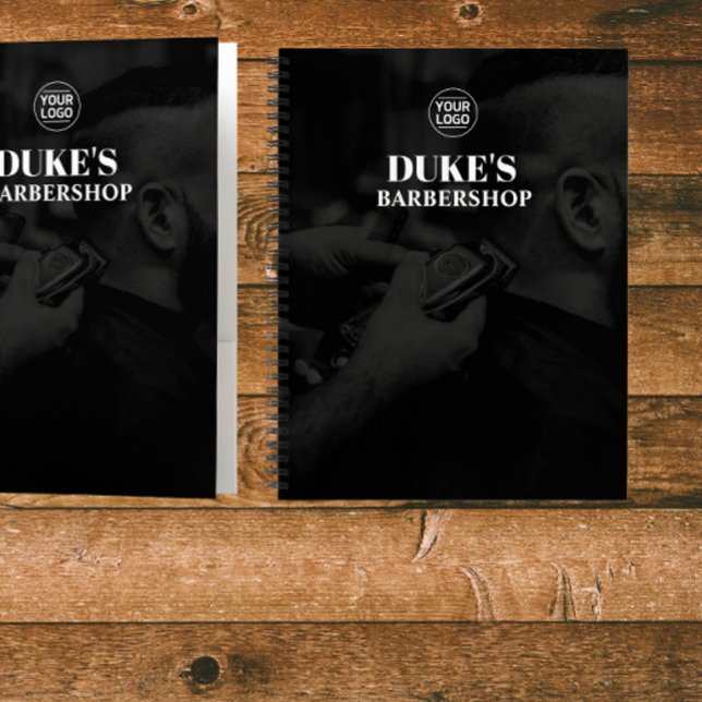 Carnet Spiral Personnalisé Barbershop (Créateur téléchargé)