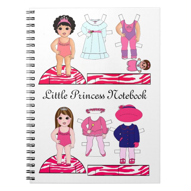 carnet Spiral "Petite Princesse" (Devant)
