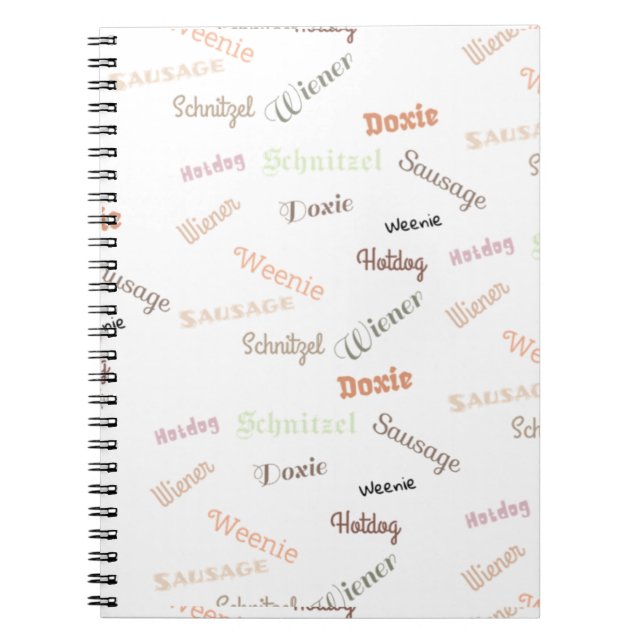 Carnet Spiral Photo Notebook (Devant)