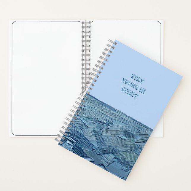 Carnet Spiral Restez Jeune Dans L'Esprit, Modifier (À l'intérieur)