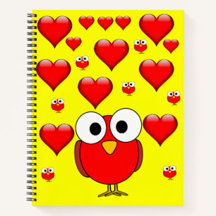 Carnet Spiral Saint Valentin