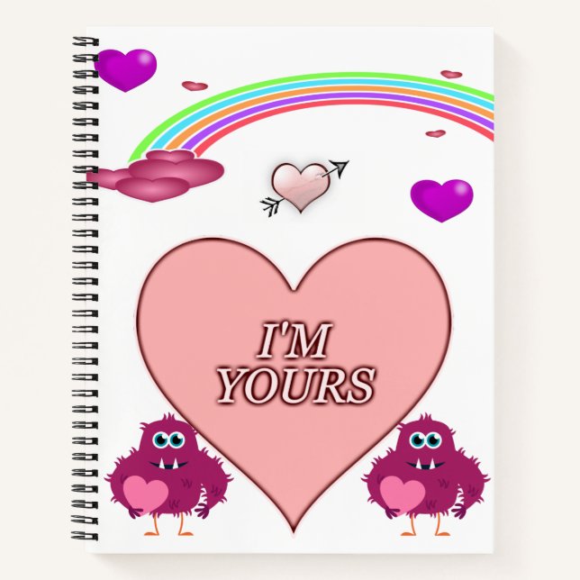 Carnet Spiral Saint Valentin (Devant)