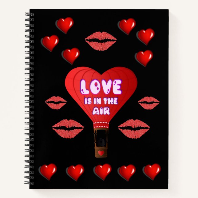 Carnet Spiral Saint Valentin (Devant)