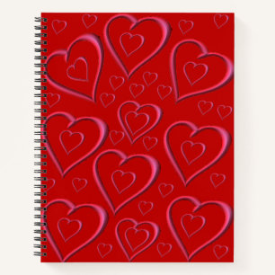 Carnet Spiral Saint Valentin