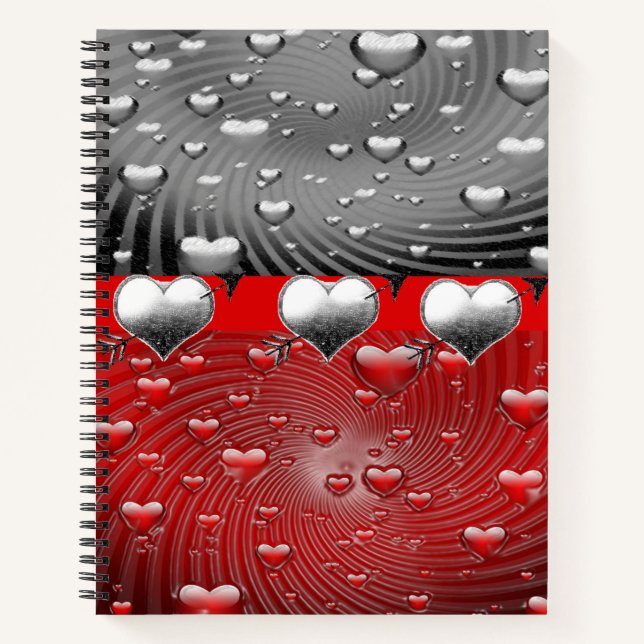 Carnet Spiral Saint Valentin (Devant)