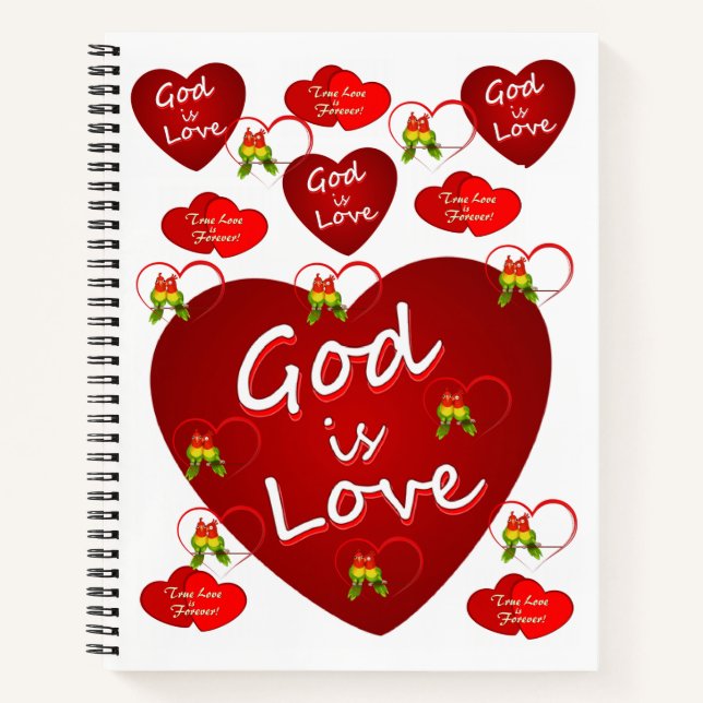Carnet Spiral Saint Valentin (Devant)