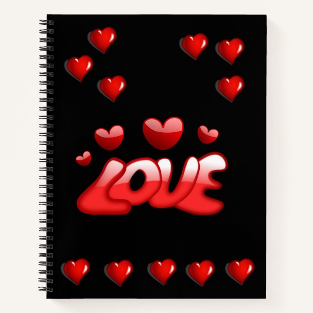 Carnet Spiral Saint Valentin (Devant)