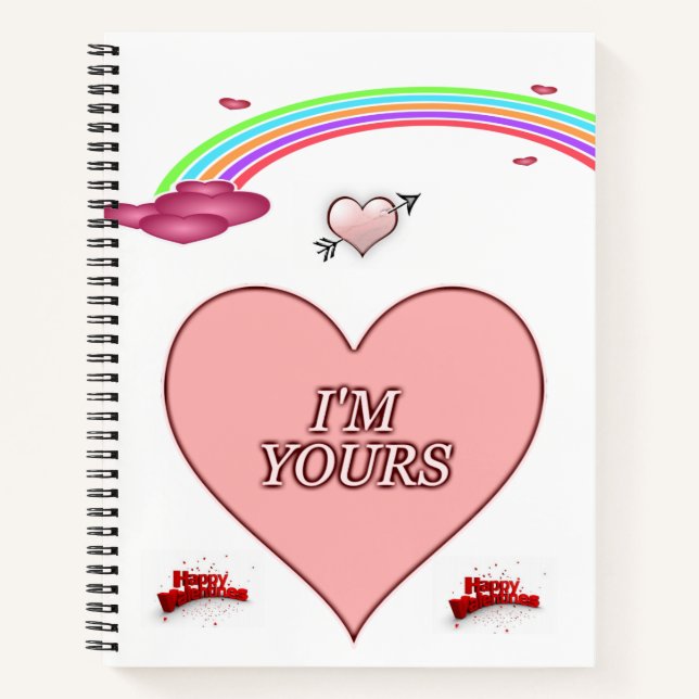 Carnet Spiral Saint Valentin (Devant)