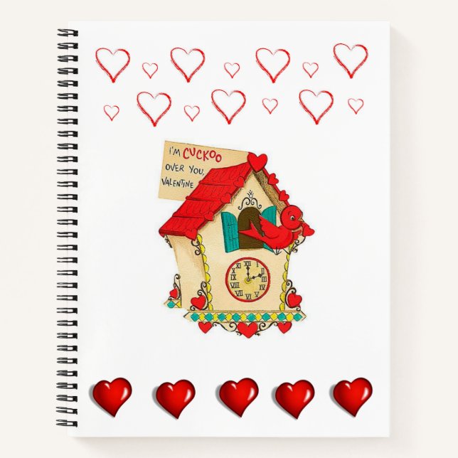 Carnet Spiral Saint Valentin (Devant)