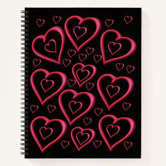 Carnet Spiral Saint Valentin (Devant)