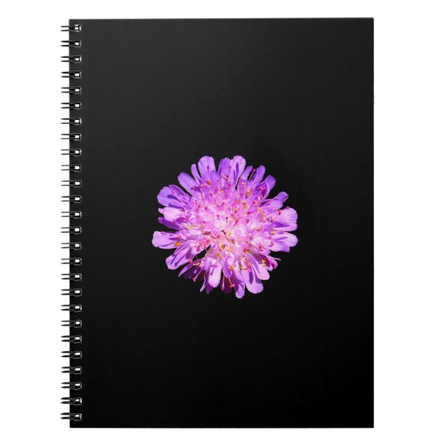 Carnet Spiral Scabious Field (Devant)