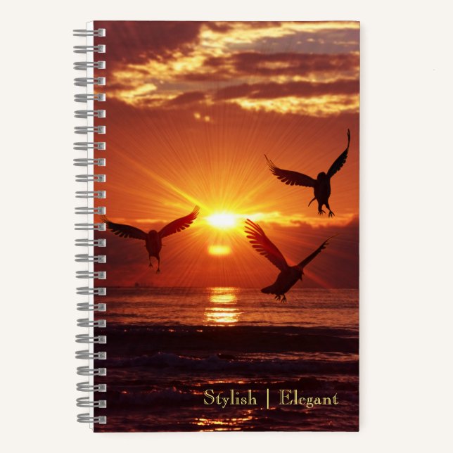 Carnet spiral Sun Rise (Recto)