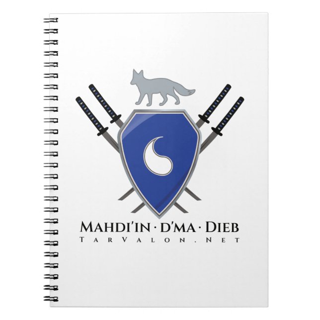 Carnet Spiral TarValon.Net MDD (Devant)