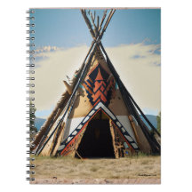 Carnet Spiral Teepee