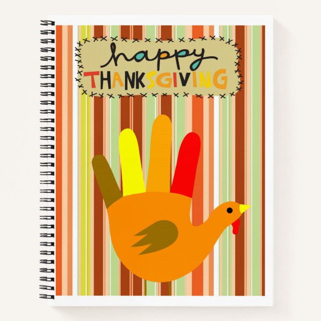 Carnet Spiral Thanksgiving (Devant)