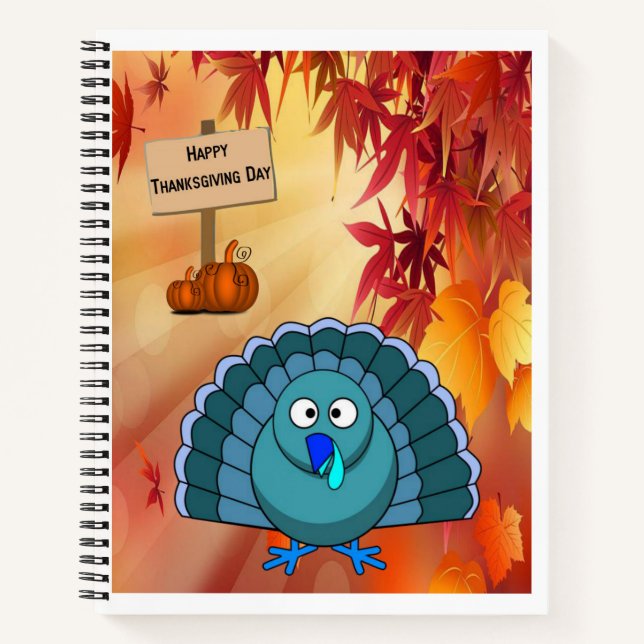 Carnet Spiral Thanksgiving (Devant)