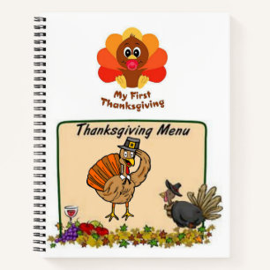 Carnet Spiral Thanksgiving