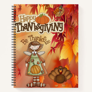 Carnet Spiral Thanksgiving