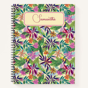 Carnet Spiral Tropical Bliss