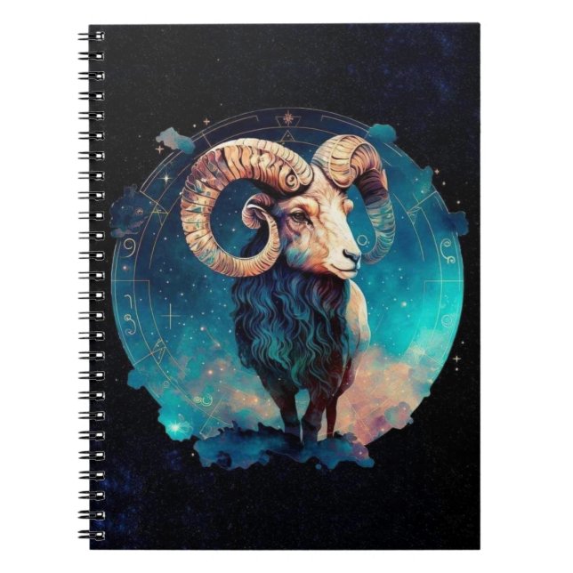 Carnet Spiral Zodiac Aries (Devant)